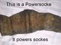 Die Socke produziert genug Energie um 100.000 andere Socken zu versorgen